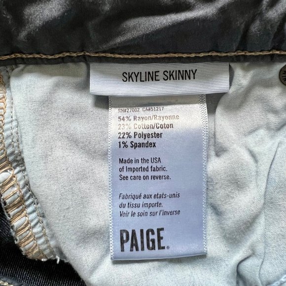 Paige Womens Skinny Skyline Jeans 28 - Picture 5 of 5